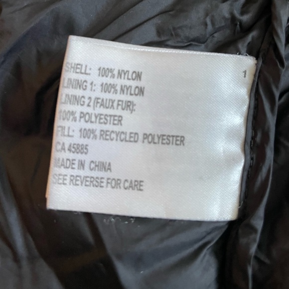 MICHAEL KORS Long Black Packable Warm Winter Puffer Jacket. Size M - Picture 9 of 16